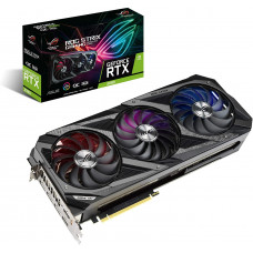 ASUS ROG Strix NVIDIA GeForce RTX 3090 OC Edition 24GB GDDR6X - Tarjeta gráfica (PCIe 4.0, HDMI 2.1, DisplayPort 1.4a, Ventiladores Axial-Tech, diseño 2,9 Ranuras, Super Alloy Power II, GPU Tweak II) ASUS ROG Strix NVIDIA GeForce RTX 3090 OC Edition 24GB GDDR6X - Tarjeta gráfica (PCIe 4.0, HDMI 2.1, DisplayPort 1.4a, Ventiladores Axial-Tech, diseño 2,9 Ranuras, Super Alloy Power II, GPU Tweak II)