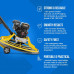 Allanadora para hormigón 6,5 CV 60–100 rpm Palas 35 cm 