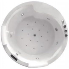 Bañera circular empotrable de 160 cm 