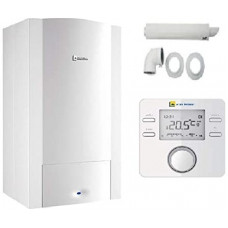 Caldera EGALIS balón Condens Elm leblanc gvb C 24 – 1H balón 48 L Complete (dosseret + ventosa + termostato CR100 incluido)