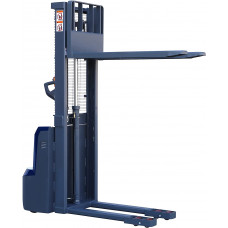 Carretilla elevadora eléctrica Apilador eléctrico de 1,6 m / 1600 mm de altura de elevación - 1 t / 1000 kg Capacidad de elevación de las europaletas