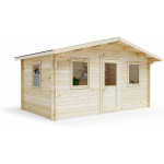 Casa de Madera para Jardín Clásica 390x260cm