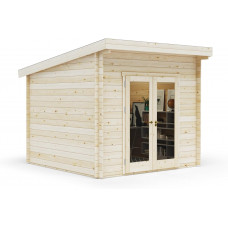 Casa Prefabricada de Madera para Jardín Moderna 300x300cm