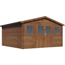 Caseta de jardin de Madera  21,2 m² - 28 mm  