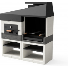 Cocina Exterior Barbacoa + Horno - 168 x 63 x 192 cm 