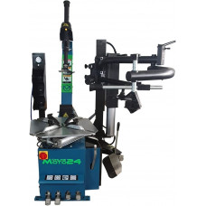 Cortadora de neumáticos RTC 1025 con brazo auxiliar y tecnología de 2 niveles 