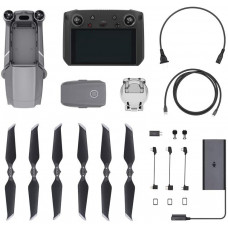 DJI Mavic 2 Zoom Drone + Smart Controller - Drone con Zoom Óptico 24-48 mm, Sensor CMOS de 1/2.3” y 12 MP, Fotos de Superresolución de 48 MP, Smart Controller con Monitor 5.5" Ultra-brillante 1080p