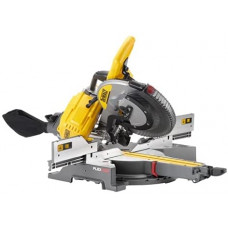 DeWalt DHS780T2A-QW - Ingletadora Telescópica sin escobillas XR FLEXVOLT 108V (2x54V) con 2 baterías 54V/18V Li-Ion 6,0Ah, Electrónica y Luz XPS y Adaptador DCB500 para conversión a 230V, Schwarz/Gelb DeWalt DHS780T2A-QW - Ingletadora Telescópica sin escobillas XR FLEXVOLT 108V (2x54V) con 2 baterías 54V/18V Li-Ion 6,0Ah, Electrónica y Luz XPS y Adaptador DCB500 para conversión a 230V, Schwarz/Gelb