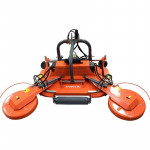 Desbrozadora Desplazable ZEPPELIN 1450mm DOS DISCOS LATERALES 