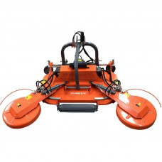 Desbrozadora Desplazable ZEPPELIN 1450mm DOS DISCOS LATERALES 