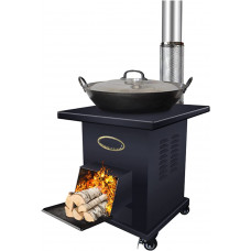 Estufa de Leña de Hierro Fundido 