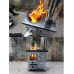 Estufa de carbón de Hierro Fundido 
