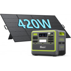 FOSSiBOT F2400 Generador Solar Portatil con Paneles Solares de 420W 