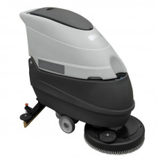 Fregadora secadora eléctrica con acompañante Fregadora secadora eléctrica con acompañante