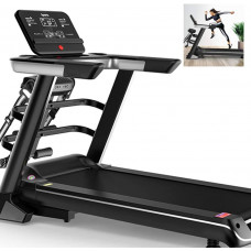 Funda de almohada Cintas de correr motorizadas plegables multifuncionales, motor de 2.5HP, Máquina para caminar para correr inteligente, Gimnasio Portátil Pequeño Pequeño Gimnasio Ultra silencioso ksh