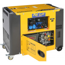 Generador de corriente silencioso 5500 W, 230 V 