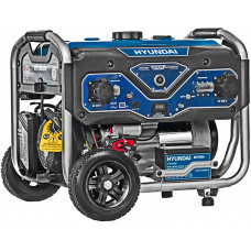 Generador gasolina de corriente monofásico-trifásico Hyundai 65006 5,5 kW AVR 4 tiempos 