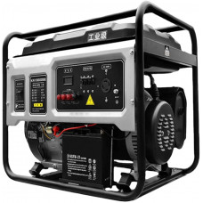 Generador para pequeño y portátil de gasolina industrial, potencia trifásica al aire libre, corriente de emergencia 10 kW  