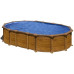 Gre KITPROV6188WO Amazonia - Piscina Elevada Ovalada, Aspecto Madera, 610 x 375x 132cm Gre KITPROV6188WO Amazonia - Piscina Elevada Ovalada, Aspecto Madera, 610 x 375x 132cm