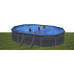Gre Piscina Desmontable Kea Ovalada Grafito - 500 x 300 cm. Gre Piscina Desmontable Kea Ovalada Grafito - 500 x 300 cm.