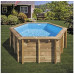 Gre Piscina Redonda Madera Lili 2 280X107 cm 800008 