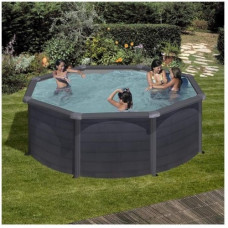 Gre Piscina de Acero Redonda Kea 350x120 