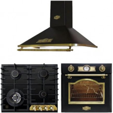 Kaiser Set Horno +Campana de pared+cocina de gas 