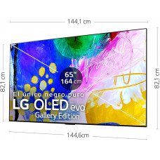 LG Televisor OLED65G26LA - Smart TV webOS22 65 pulgadas 164 cm 4K 