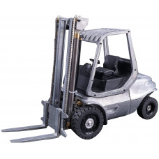  Loads Carretilla elevadora teledirigida 1:14 RC de metal hidráulica modelo con válvula hidráulica de 2 canales, compatible con Tamiya, RTR 