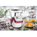  Moulinex I-Companion Touch XL HF9345 Robot de cocina de 3.5 L, acero inoxidable, 14 programas automáticos, wifi, pantalla táctil, 6 accesorios incluidos, apto lavavajillas, app libro recetas 