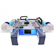 Máquina de recoger y colocar SMD CHMT48VB con alimentadores de 58 piezas y sistema de visión montador automático de chip 