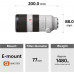 Objetivo Sony SEL70200GM – FE 70-200 mm f 2.8 GM Objetivo Sony SEL70200GM – FE 70-200 mm f 2.8 GM