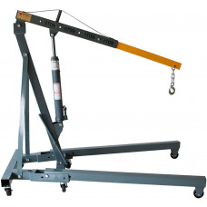 QILIN Alzamiento de motor plegable, grúa de motor hidráulico, carga de 2 toneladas, altura de elevación de 238 cm, gato de motor para taller de reparación de automóviles