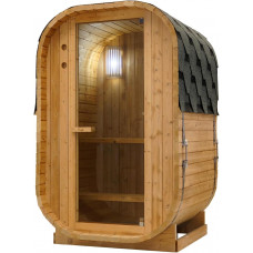Sauna de barril para exteriores 