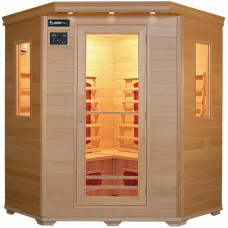 Sauna de infrarrojos 150 x 150 x 60 x 120 x 60 cm 