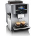  Siemens TI9578X1DE EQ.9 plus connect s700 - Cafetera automática personalizada, 2 recipientes para granos, molinillo extrasilencioso, 1500 W, acero inoxidable 