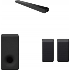 Sony HT-A5000 Barra de Sonido con tecnología Dolby Atmos + Sony SA-SW3 Subwoofer Compacto + Sony SA-RS3S Altavoz inalámbrico Trasero 