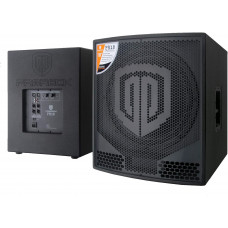 Subwoofer Gabinete PRORECK PR18 18 pulgadas 2000W P.M.P.O Active Powered PA DJ 