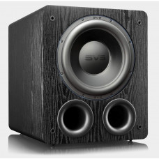 Subwoofer SVS PB-3000 - Controlador de 13  800 W RMS, 2500 W de potencia máxima, aplicación de control DSP - Premium Black Ash 