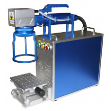  Tanstool Máquina de marcado de fibras Equipo de grabado láser 220 V 50 W Metales mecanables y no metales con interfaz USB Tipo de bolsillo 