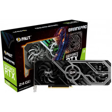  Tarjeta gráfica Palit GeForce RTX 3090 GamingPro 24GB GDDR6X Ray-Tracing LHR, 10496 Core, 1395MHz GPU, 1695MHz Boost, 3 x DisplayPort, HDMI, Advanced TurboFan 3.0 