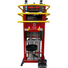 Tensor de muelles de aire comprimido con doble cilindro para amortiguadores 