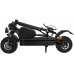  SONGZO Scooters Eléctricos 5600 W Motor Velocidad Máxima 70 km/h Doble Tracción 11 Pulgadas Neumático de Vacío Todoterreno Freno de Disco Doble Scooter Plegable con Batería de Litio de 60 V 26 AH 