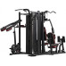  TECNOFIT Gimnasio Multiestación Home Gym ST 7200 Professional con 210 kg Paquete Pesos y Larry Scott 