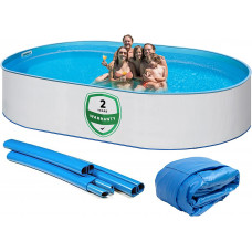 piscina de pared de acero  