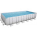  Bestway 56475 Piscina, Gris, 732 x 366 x 132 cm 